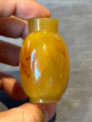Five Chinese agate snuff bottles, 19/20th C. — foto 9
