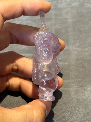Five Chinese amethyst animal-form snuff bottles, 19/20th C. — photo 3