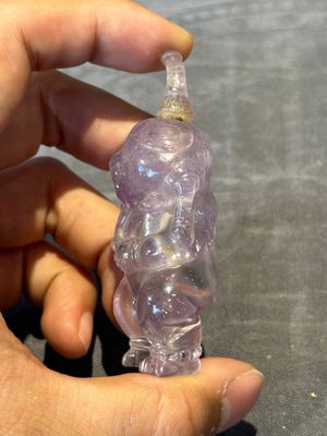 Five Chinese amethyst animal-form snuff bottles, 19/20th C. — photo 5