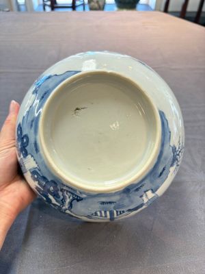Five Chinese blue and white bowls, Kangxi and later — 照片 6