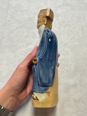 Five Chinese blue and white figures, Qianlong/Jiaqing — photo 3