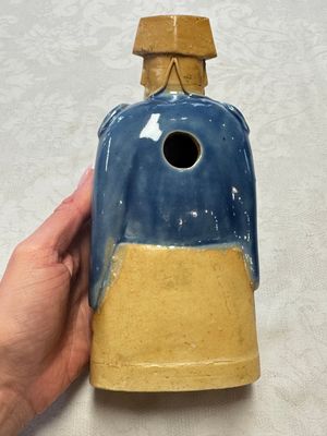 Five Chinese blue and white figures, Qianlong/Jiaqing — photo 4