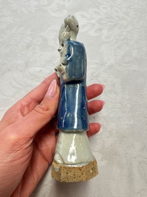 Five Chinese blue and white figures, Qianlong/Jiaqing — photo 54