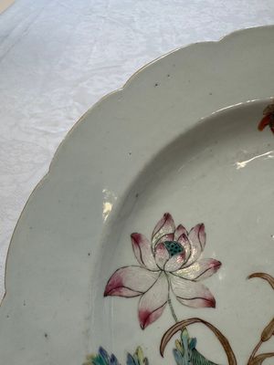 Five Chinese blue and white, Imari-style and famille rose wares, 18th C. — photo 5