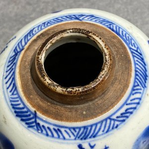 Five Chinese blue and white jars, Kangxi — 照片 16