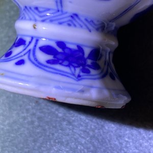 Five Chinese blue and white 'Long Eliza' teapots, Kangxi — 照片 20
