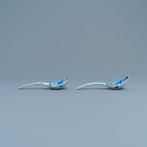 Five Chinese blue and white spoons, 19th C. — photo 3