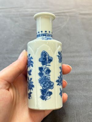 Five Chinese blue and white vases, jade 玉 marks, Kangxi and later — 照片 14