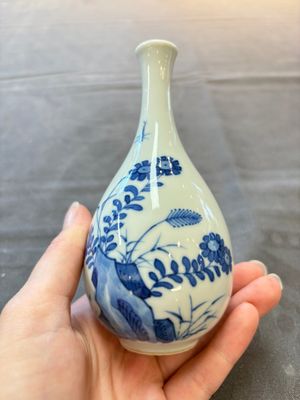Five Chinese blue and white vases, jade 玉 marks, Kangxi and later — 照片 3