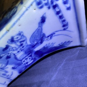 Five Chinese blue and white vases, Kangxi — photo 13