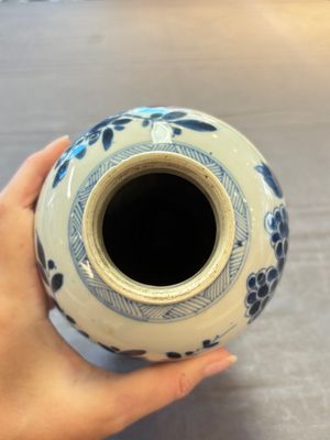 Five Chinese blue and white vases, Kangxi/Qianlong — 照片 12