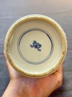 Five Chinese blue and white vases, Kangxi/Qianlong — 照片 21