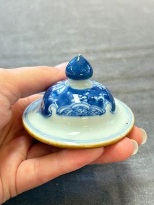 Five Chinese blue and white vases, Kangxi/Qianlong — 照片 30
