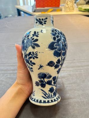 Five Chinese blue and white vases, Kangxi/Qianlong — 照片 10