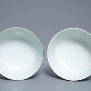 Five Chinese blue and white Vietnamese market 'Bleu de Hue' bowls, 19th C. — photo 13