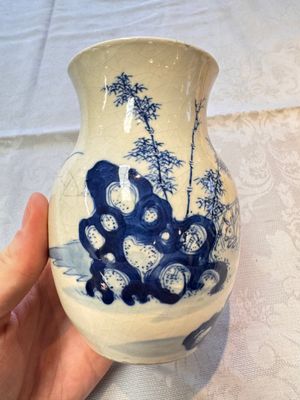 Five Chinese blue and white wares — photo 4