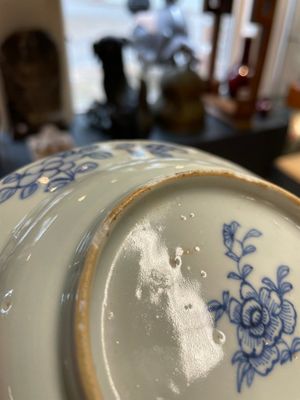 Five Chinese blue and white 'Xi Xiang Ji' plates, Qianlong — photo 10