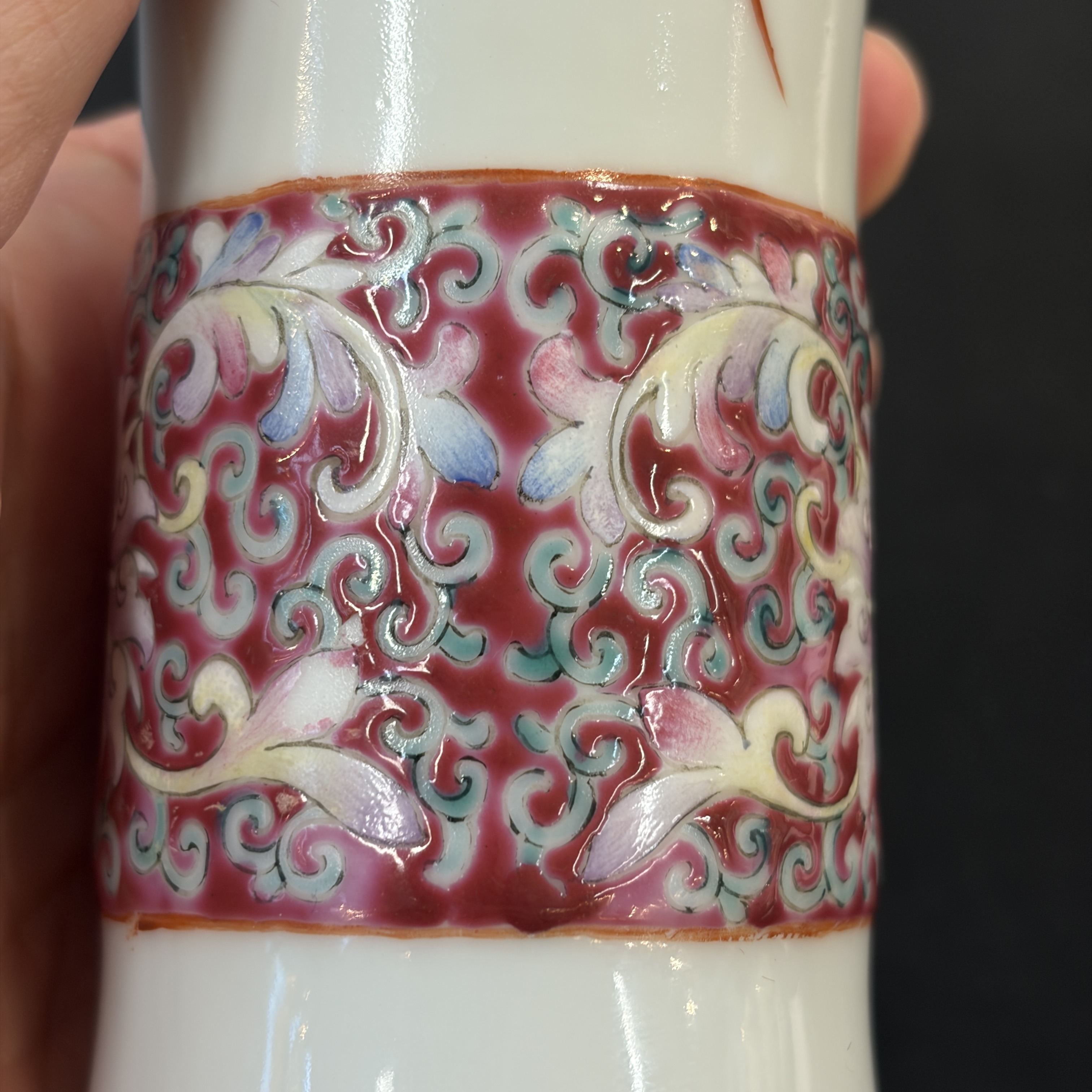 Five Chinese blue, white and famille rose wares — photo 39