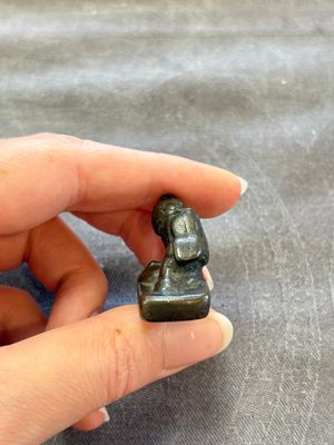 Five Chinese bronze seals and an Indonesian bronze figure group, 18/19th C. — foto 26