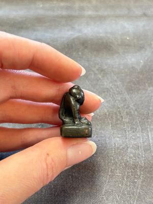 Five Chinese bronze seals and an Indonesian bronze figure group, 18/19th C. — foto 28