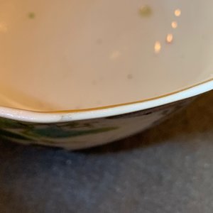 Five Chinese Canton famille rose 'butterfly' cups and saucers, 19th C. — photo 16
