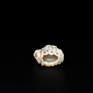 Five Chinese celadon and white jade carvings, 19/20th C. — 照片 8