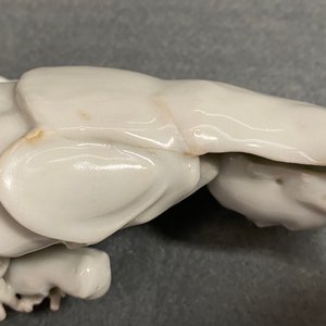 Five Chinese Dehua blanc de Chine figures, 19/20th C. — 照片 10