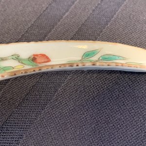 Five Chinese famille rose spoons with butterflies, flowers and fruits, 19/20th C. — photo 8