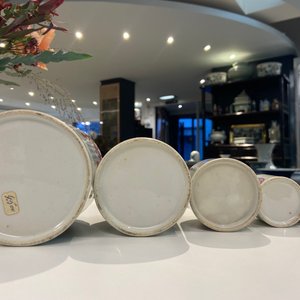 Five Chinese famille rose 'Wu Shuang Pu' stacking boxes and covers, 19th C. — photo 13