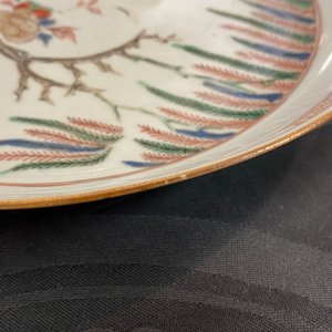 Five Chinese famille verte and doucai plates, Kangxi — 照片 6