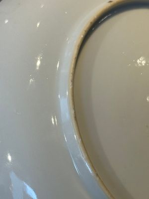 Five Chinese gilt-decorated eggshell porcelain 'phoenix' plates, Yongzheng — photo 16
