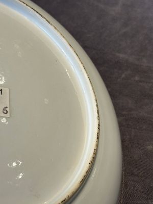 Five Chinese gilt-decorated eggshell porcelain 'phoenix' plates, Yongzheng — photo 10