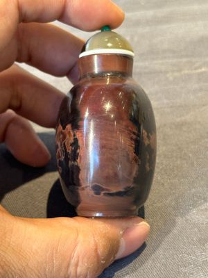 Five Chinese glass snuff bottles, 19/20th C. — 照片 11