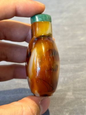 Five Chinese glass snuff bottles, 19/20th C. — 照片 25