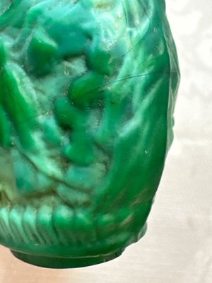 Five Chinese hardstone and glass snuff bottles, 20th C. — photo 19