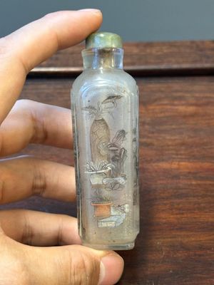 Five Chinese inside-painted glass snuff bottles, 20th C. — 照片 22