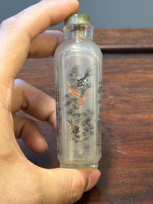 Five Chinese inside-painted glass snuff bottles, 20th C. — 照片 24