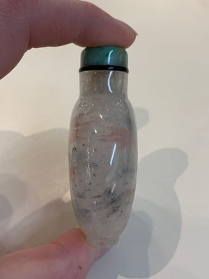 Five Chinese inside-painted glass snuff bottles, signed Ma Shaoxuan 馬少宣, Pu Ru 溥儒 and Ye Zhongsan 葉仲三, 20th C., one dated 1962 — photo 13