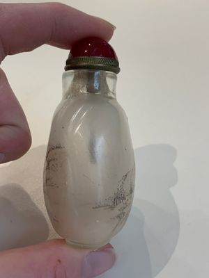 Five Chinese inside-painted glass snuff bottles, signed Ma Shaoxuan 馬少宣, Pu Ru 溥儒 and Ye Zhongsan 葉仲三, 20th C., one dated 1962 — photo 26