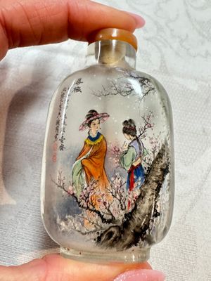 Five Chinese inside-painted snuff bottles, signed Chen Runpu 陈润璞 and Sun Xuecun 孙雪村, 20th C. — photo 10