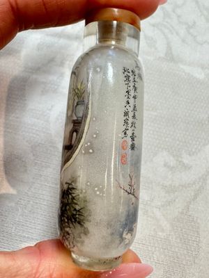Five Chinese inside-painted snuff bottles, signed Chen Runpu 陈润璞 and Sun Xuecun 孙雪村, 20th C. — photo 11