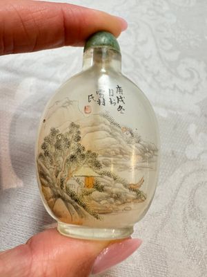 Five Chinese inside-painted snuff bottles, signed Chen Runpu 陈润璞 and Sun Xuecun 孙雪村, 20th C. — photo 15