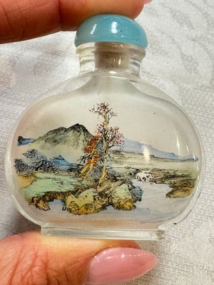 Five Chinese inside-painted snuff bottles, signed Chen Runpu 陈润璞 and Sun Xuecun 孙雪村, 20th C. — photo 21