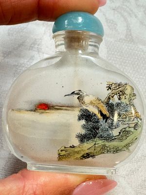 Five Chinese inside-painted snuff bottles, signed Chen Runpu 陈润璞 and Sun Xuecun 孙雪村, 20th C. — photo 23