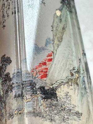 Five Chinese inside-painted snuff bottles, signed Chen Runpu 陈润璞 and Sun Xuecun 孙雪村, 20th C. — photo 33
