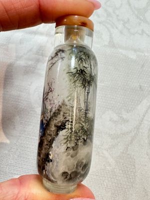 Five Chinese inside-painted snuff bottles, signed Chen Runpu 陈润璞 and Sun Xuecun 孙雪村, 20th C. — photo 9