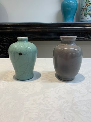 Five Chinese monochrome miniature vases, 19th C. — foto 12