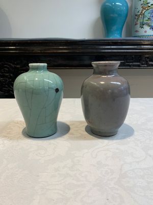 Five Chinese monochrome miniature vases, 19th C. — foto 15