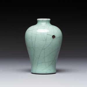 Five Chinese monochrome miniature vases, 19th C. — foto 21