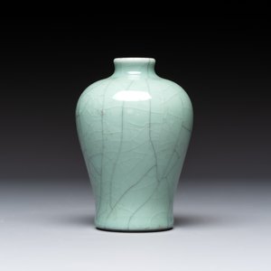 Five Chinese monochrome miniature vases, 19th C. — foto 22